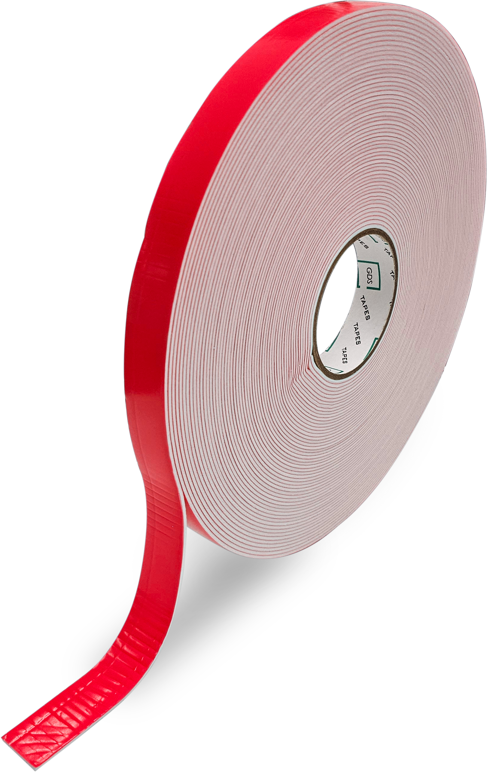 High Density Foam Double Side Tape Red – Strong Adhesive, Shock Absorbing, Multipurpose Mounting & Sealing Solution – Industrial Grade